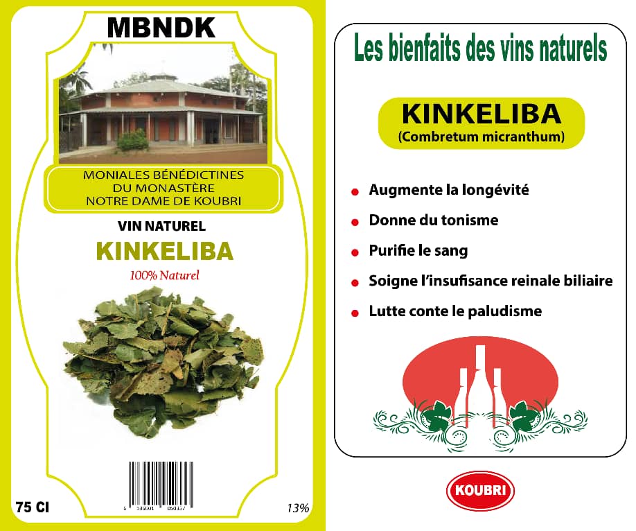 Vin naturel Kinkeliba 75 cl